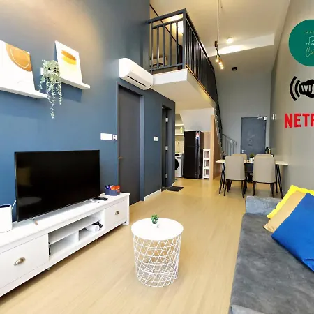 Cozy Loft By Hauzcinta @Sunway Grid Apartment Kampong Pendas Exterior photo